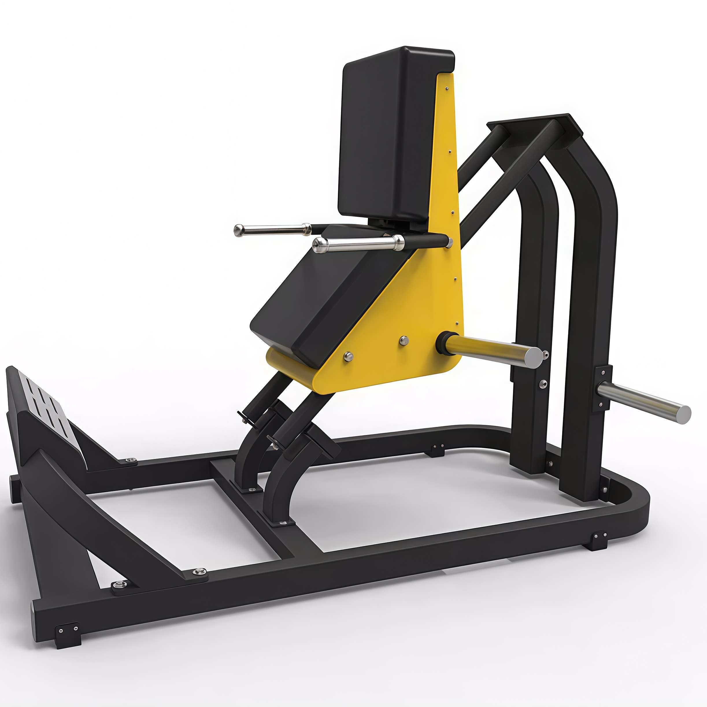 Máquina de panturrilha sentada na academia